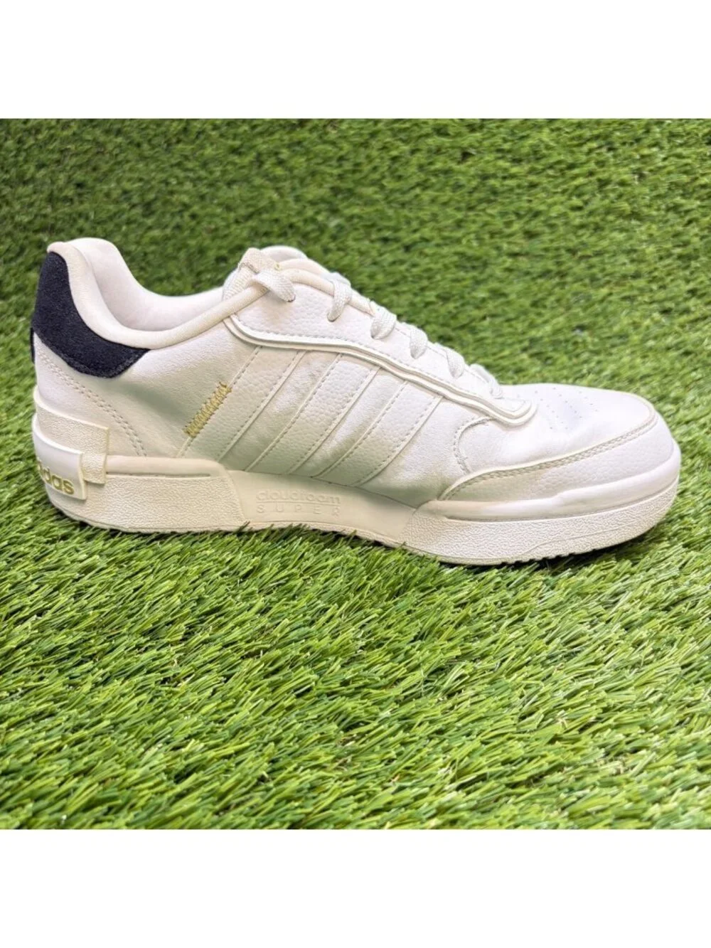 Adidas Postmove SE Womens Size 8.5 White Black Athletic Lifestyle Shoes Sneakers